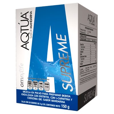 Omnilife-Aqtua-Supreme-Caja-con-30-Sobres